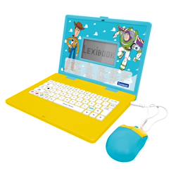 -Ordinateur éducatif bilingue avec 164 activités au design toy story (en/fr)