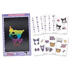 Jouet-Activités artistiques et musicales-Tablette à dessins multicolore kuromi