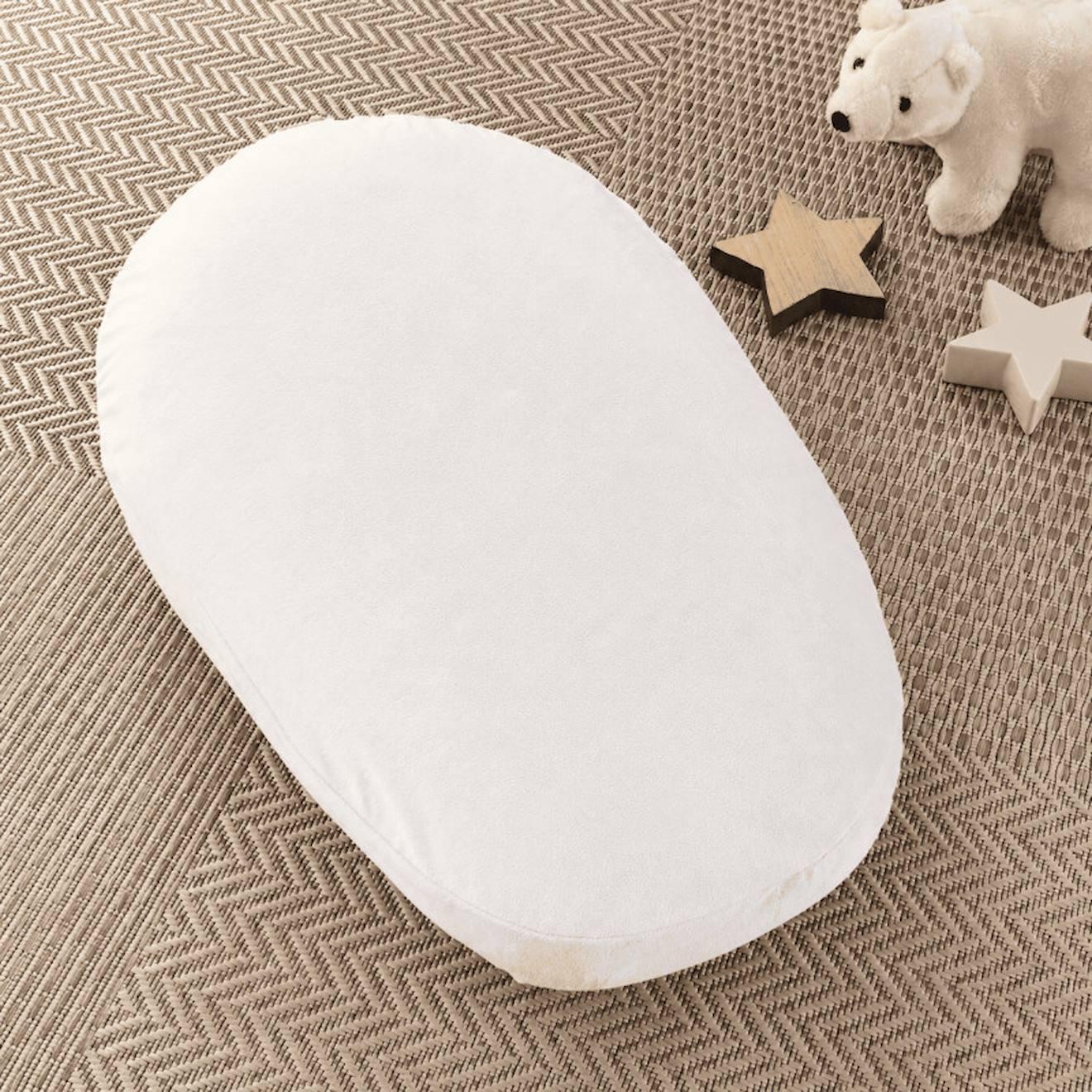 Pack Coussin De Maternité Xxl - Idéal Grossesse, Allaitement Et Pouf Pour Enfant Beige (babysom) - Image 2
