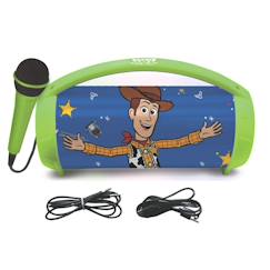 -Enceinte bluetooth lumineuse avec micro toy story
