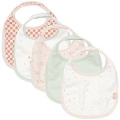 -Lot de 5 bavoirs imperméables pretty picnic
