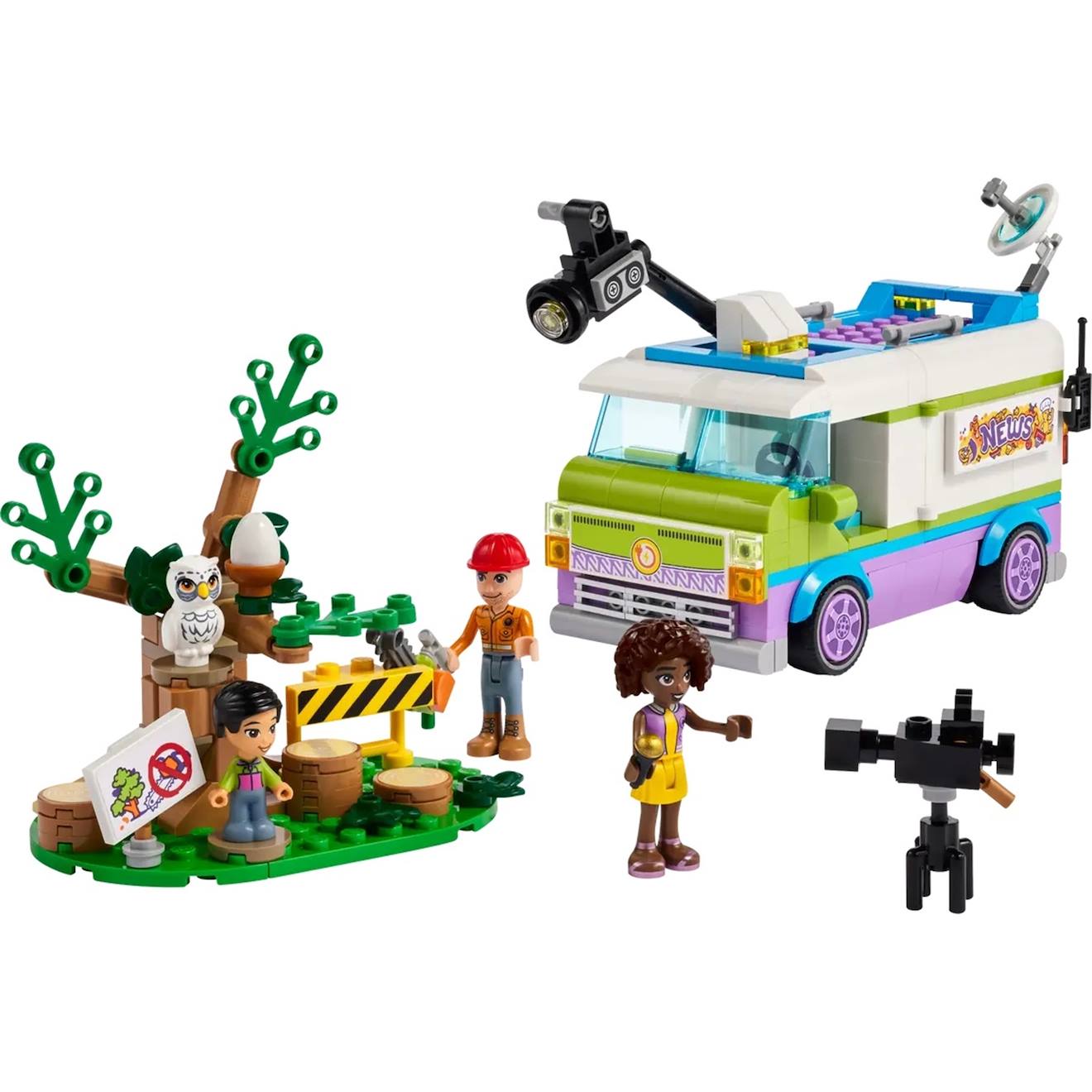 Friends Le Camion De Reportage 41749 Multicolore