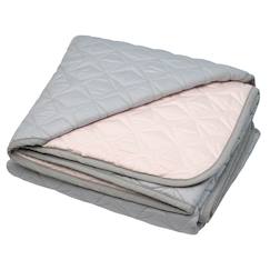 -Tapis de parc tapis d'éveil bébé réversible en coton piqué