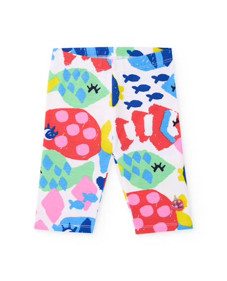 Bébé-Legging-Legging en maille pour fille avec imprimé marin