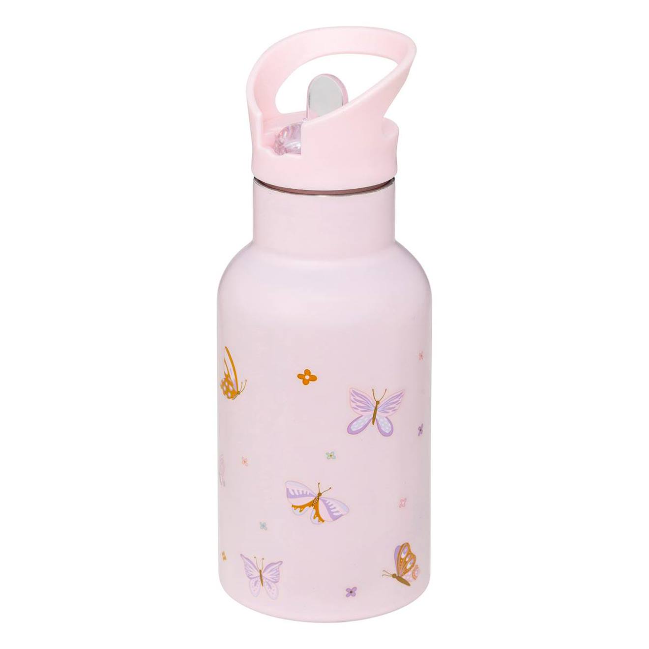 Gourde Enfant Isotherme 350ml Assorti Rose