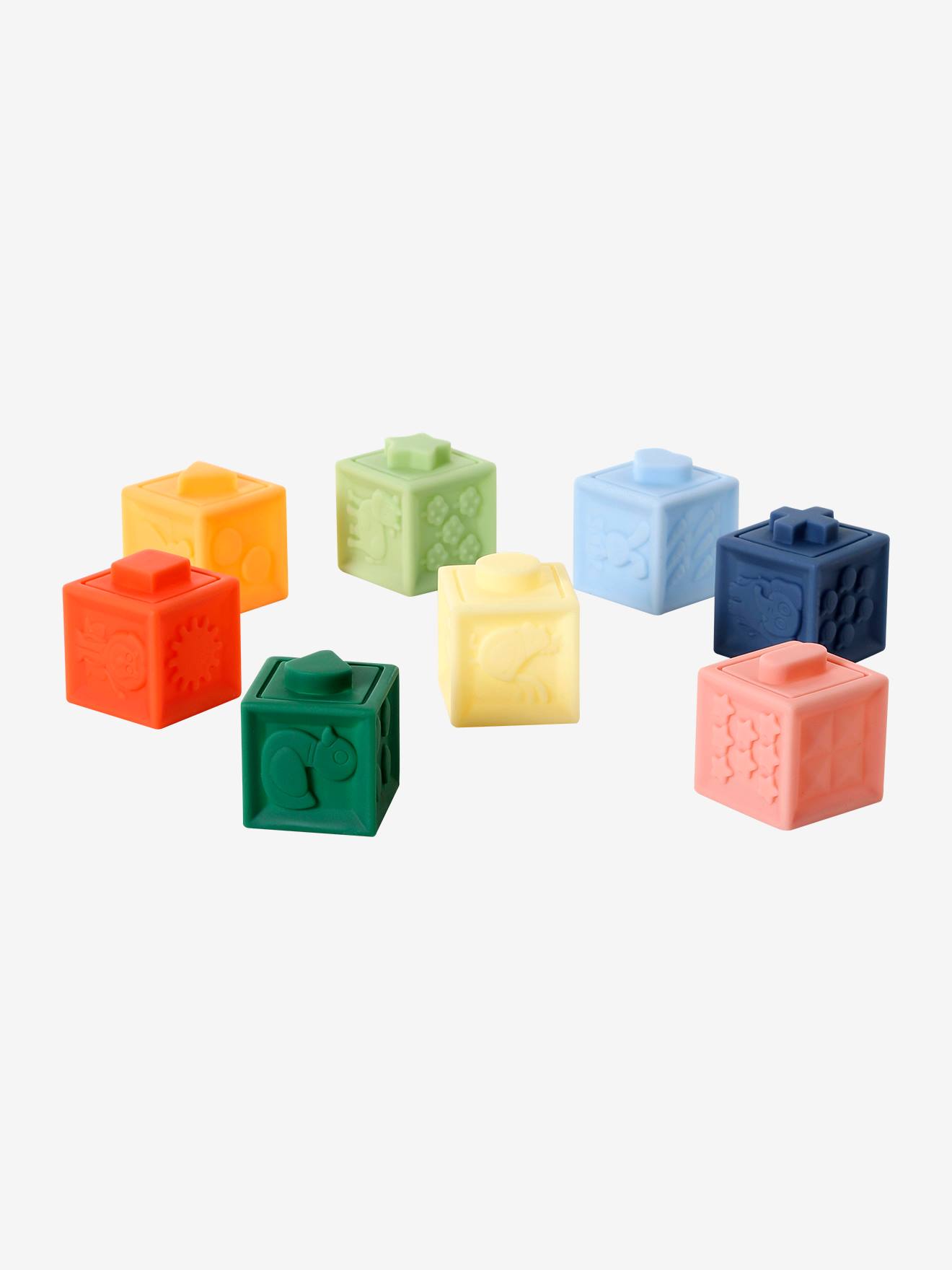 Coffret 5 jouets d’éveil bois FSC® multicolore (Vertbaudet) - Image 2