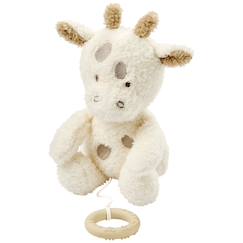 Peluche musicale lapin en tissu doux avec mélodie intégrée  - vertbaudet enfant