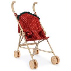 Jouet-Poupons et poupées-Poupons et accessoires-Poussette pour poupée fraise dot