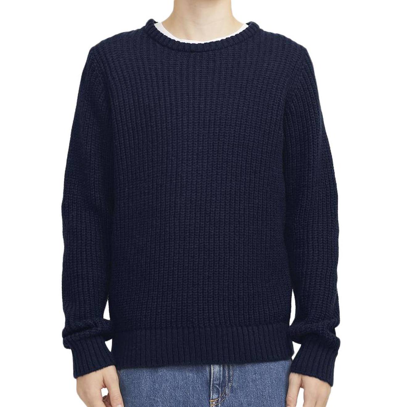 Pull Garçon Crew Neck Marine