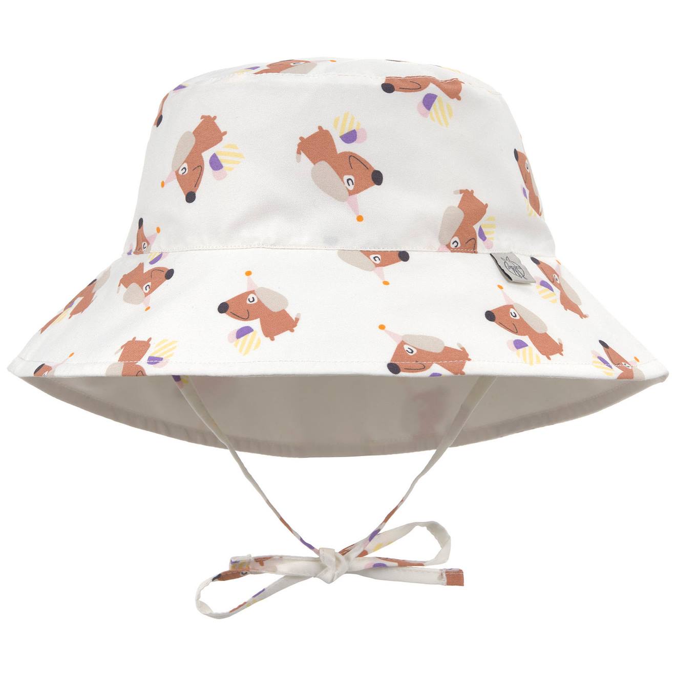 Chapeau Anti-uv Réversible (7-12 Mois) Blanc