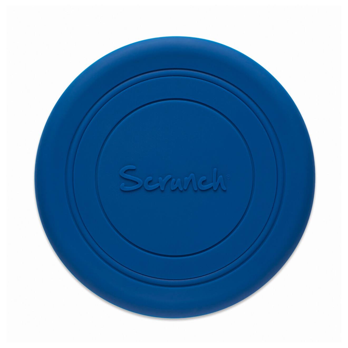 Frisebee En Silicone Souple Bleu Nuit