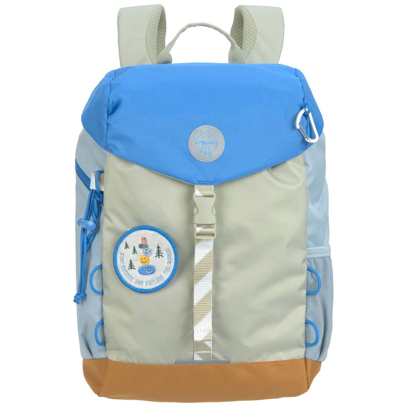 Grand Sac À Dos Outdoor Sunny Explorer Vert Et Bleu Bleu