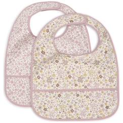 -Lot de 2 bavoirs plastifiés flower fairies