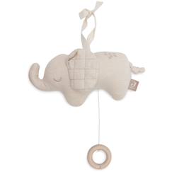 Jouet-Premier âge-Peluches-Peluche musicale elephant tales