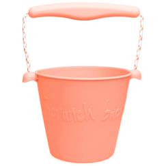 -Seau de plage en silicone souple