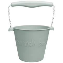 -Seau de plage en silicone souple