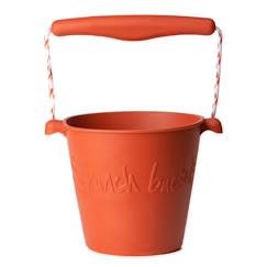 -Seau de plage en silicone souple