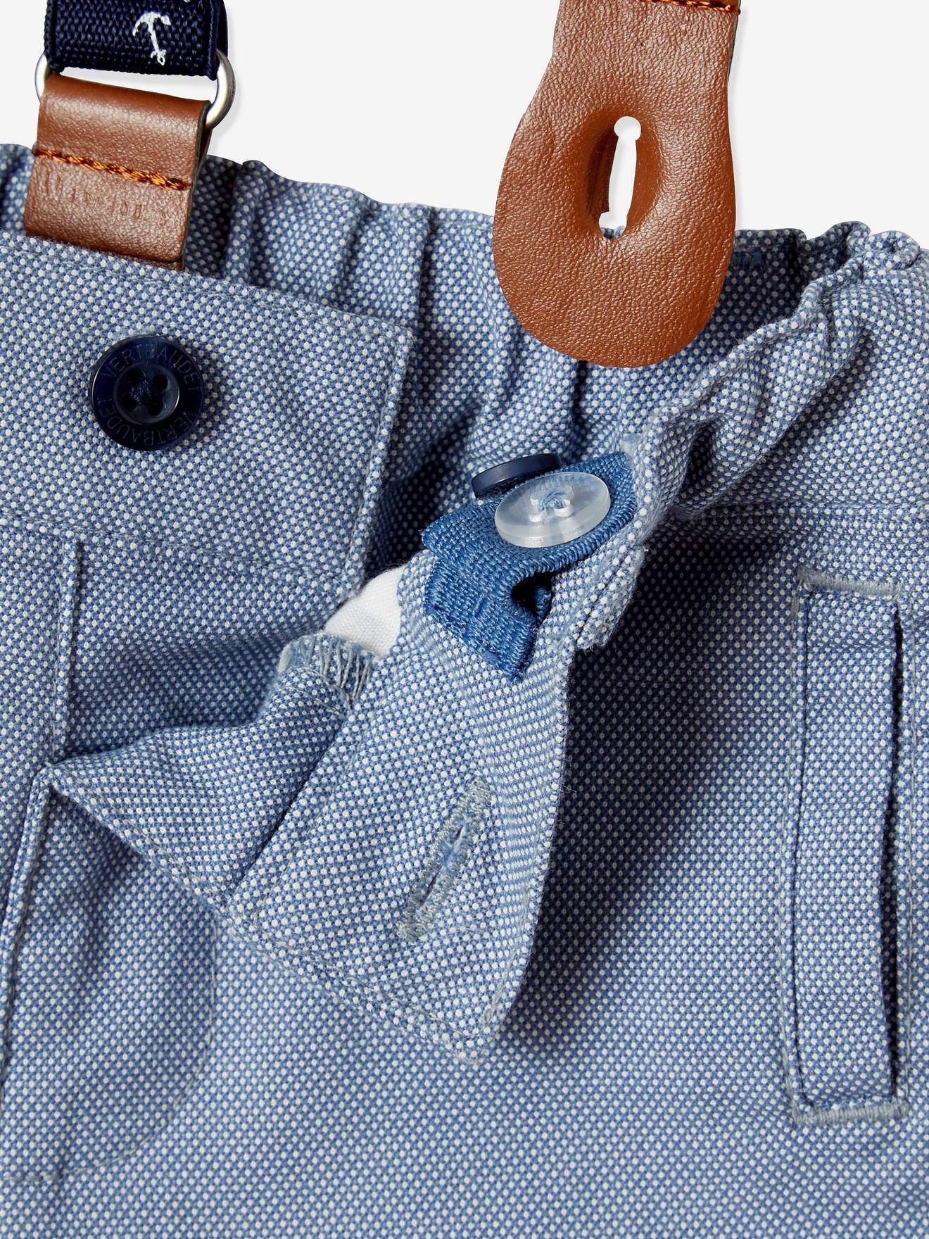 Ensembles Pour Garcon De 0 A 24 Mois Bebe Garcons Magnifique Espagnol Style Chemise Beige Bretelles Shorts Suit Jusqu A 18 Mois Articles Pour Bebe