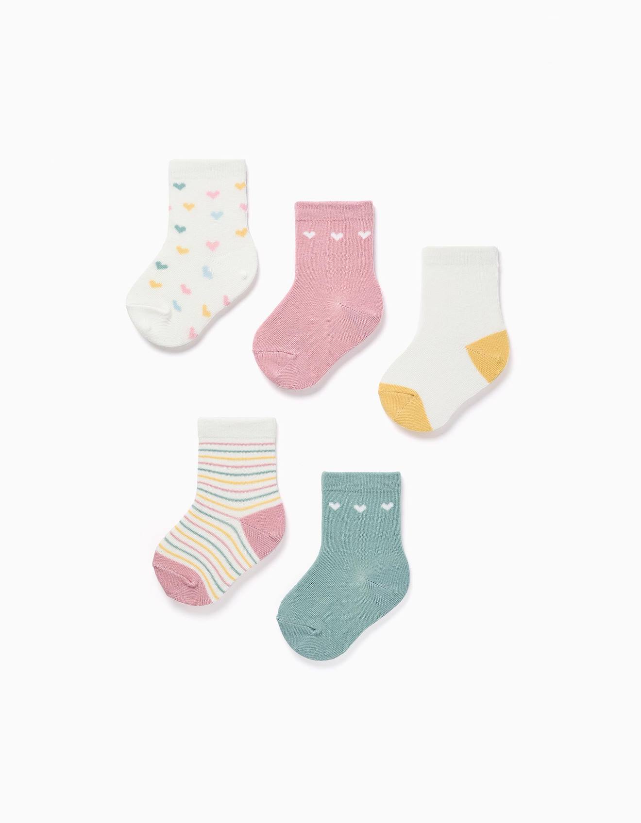 Lot De 5 Paires De Chaussettes Rayurescurs Multicolore 12 €