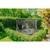 Trampoline enterré rond ø427cm avec filet de sécurité Noir+Rose+Vert 6 - vertbaudet enfant 