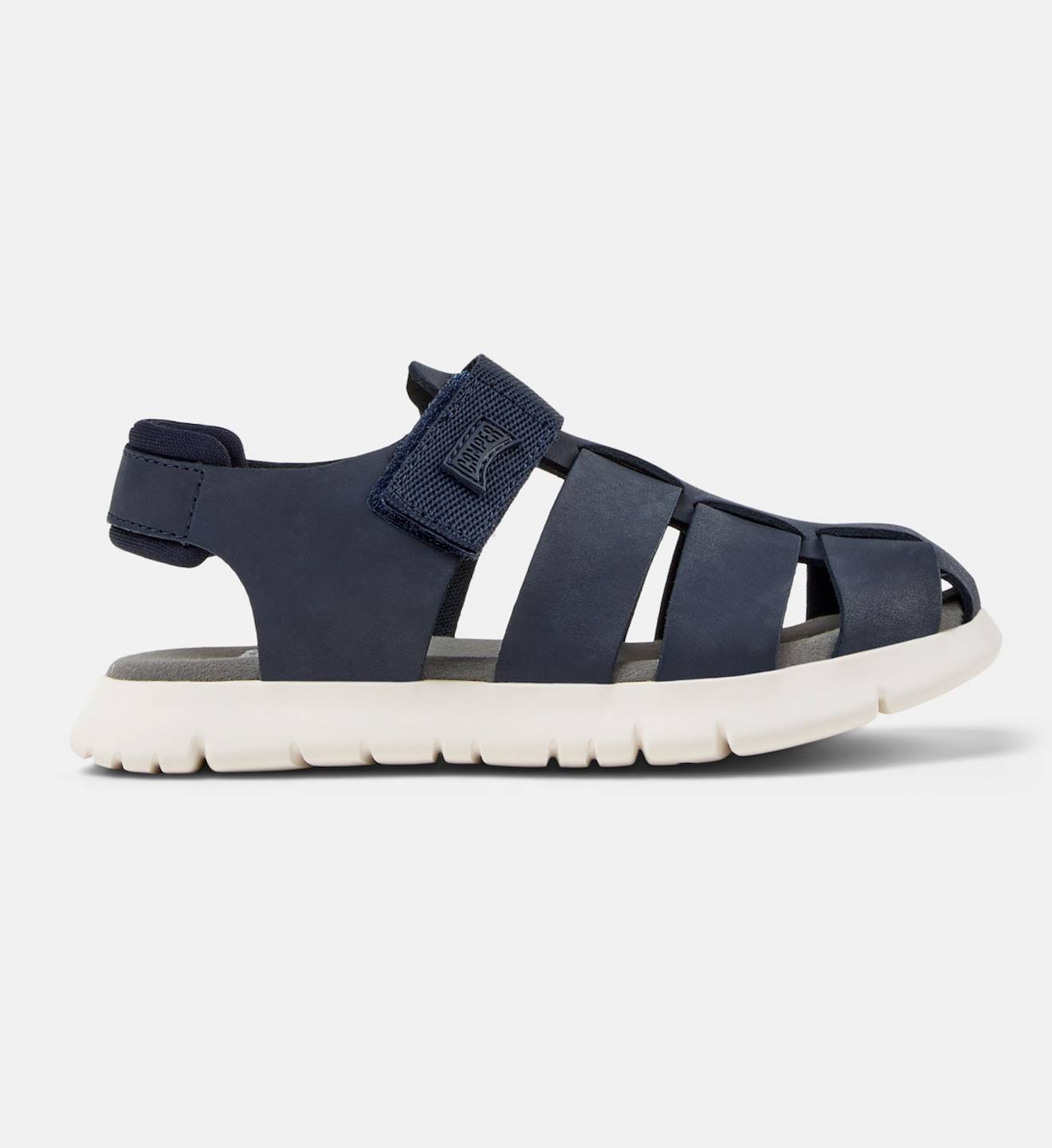 Sandales Garçon Cuir Oruga Marine