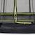 Trampoline enterré rond ø427cm avec filet de sécurité Noir+Rose+Vert 4 - vertbaudet enfant 