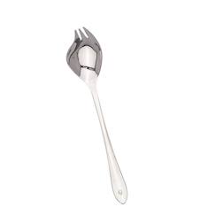 Puériculture-Repas-Vaisselle, coffret repas-Couverts en inox 2 en 1 spoony