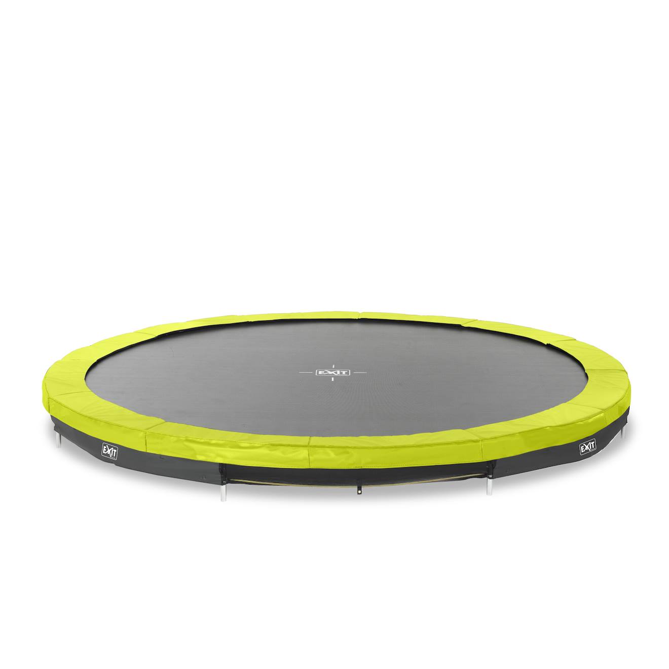 Trampoline Enterré Rond Ø427cm Sans Filet Vert