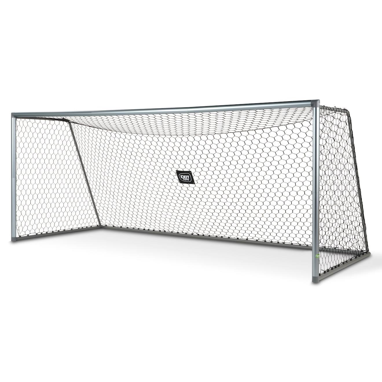 But De Football En Aluminium Scala 500x200cm Gris