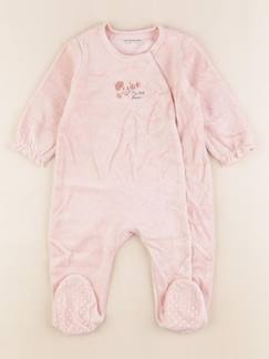 Seconde main-Fille-Pyjama, surpyjama, dors-bien-Pyjama velours - 9 mois