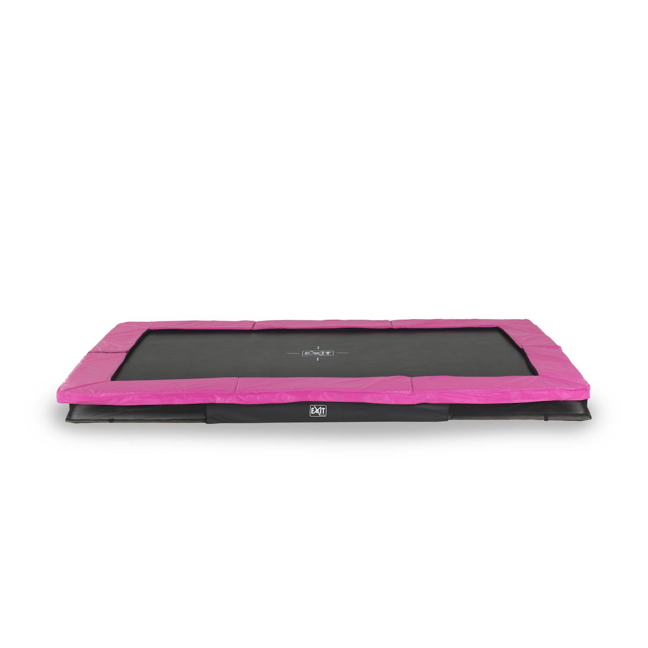 Trampoline Enterré Rectangulaire 214x305cm Rose