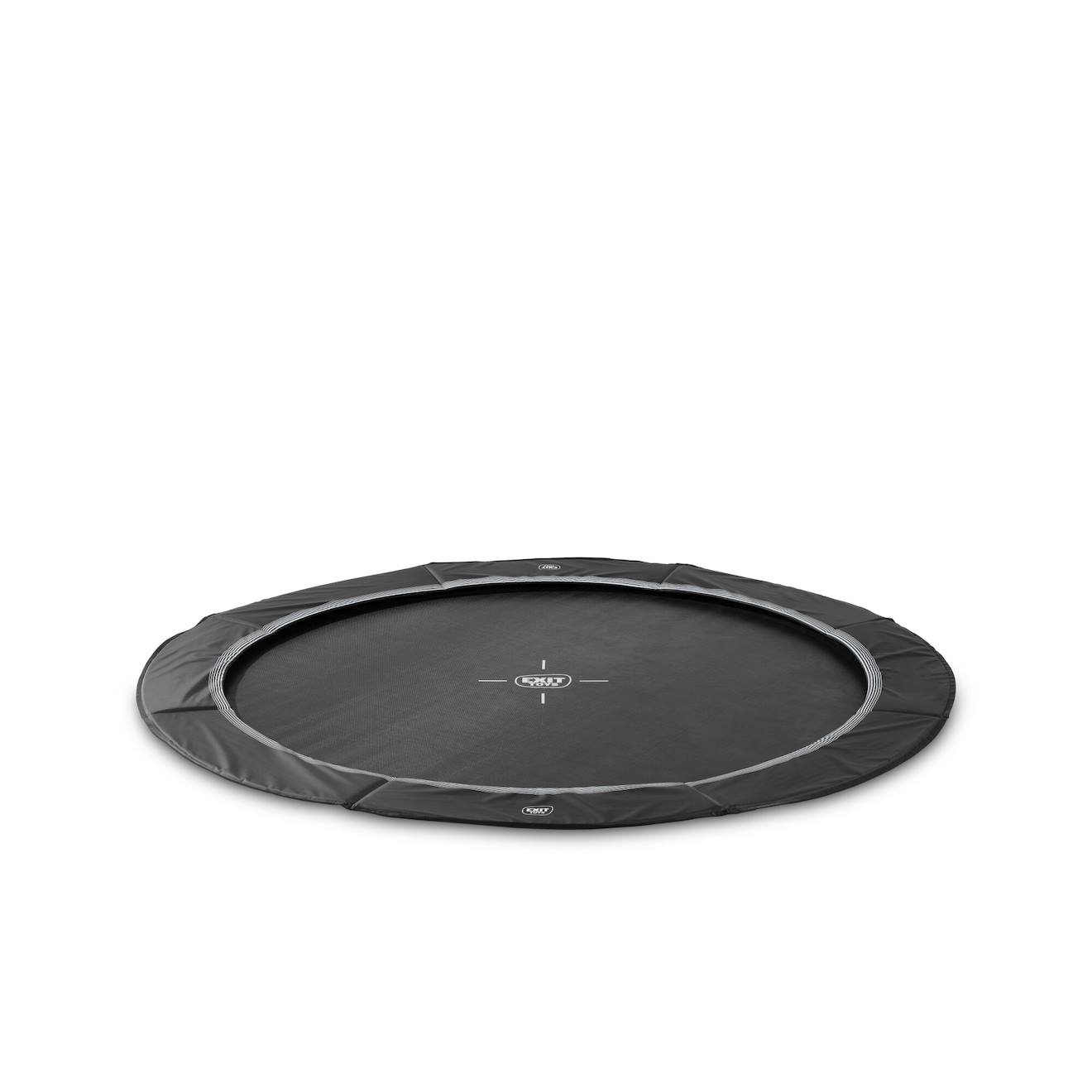 Trampoline De Enterré Au Ras Du Sol Ø305cm Noir