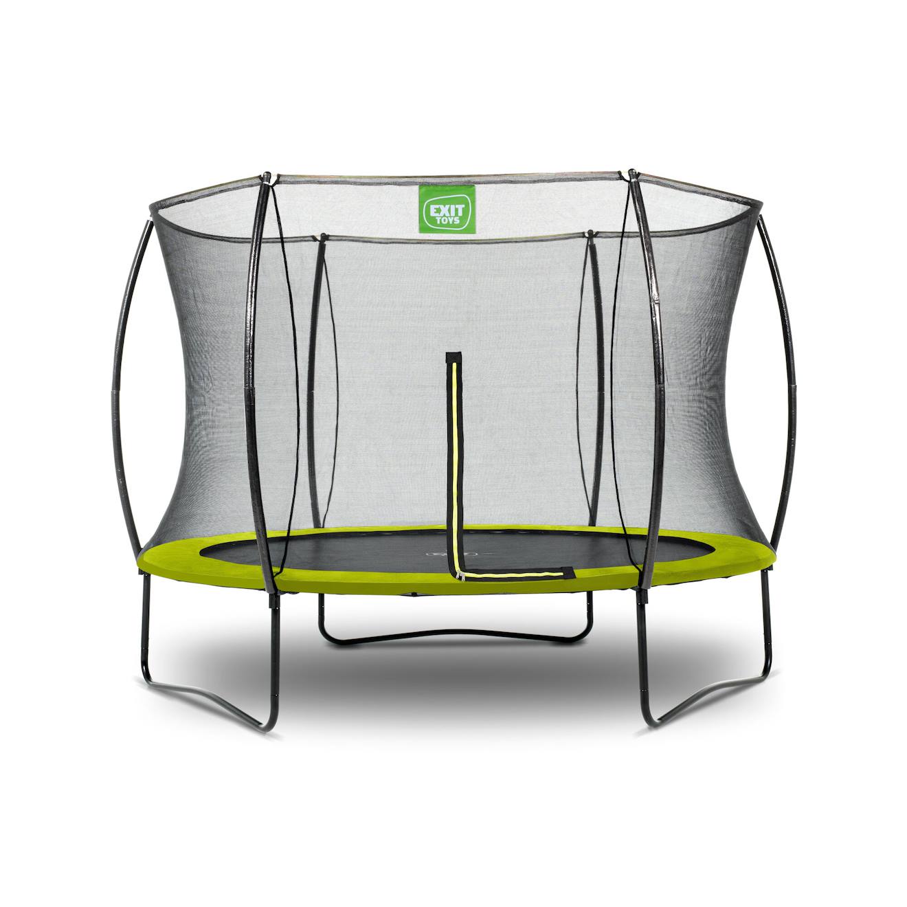 Trampoline Silhouette Ø244cm Vert