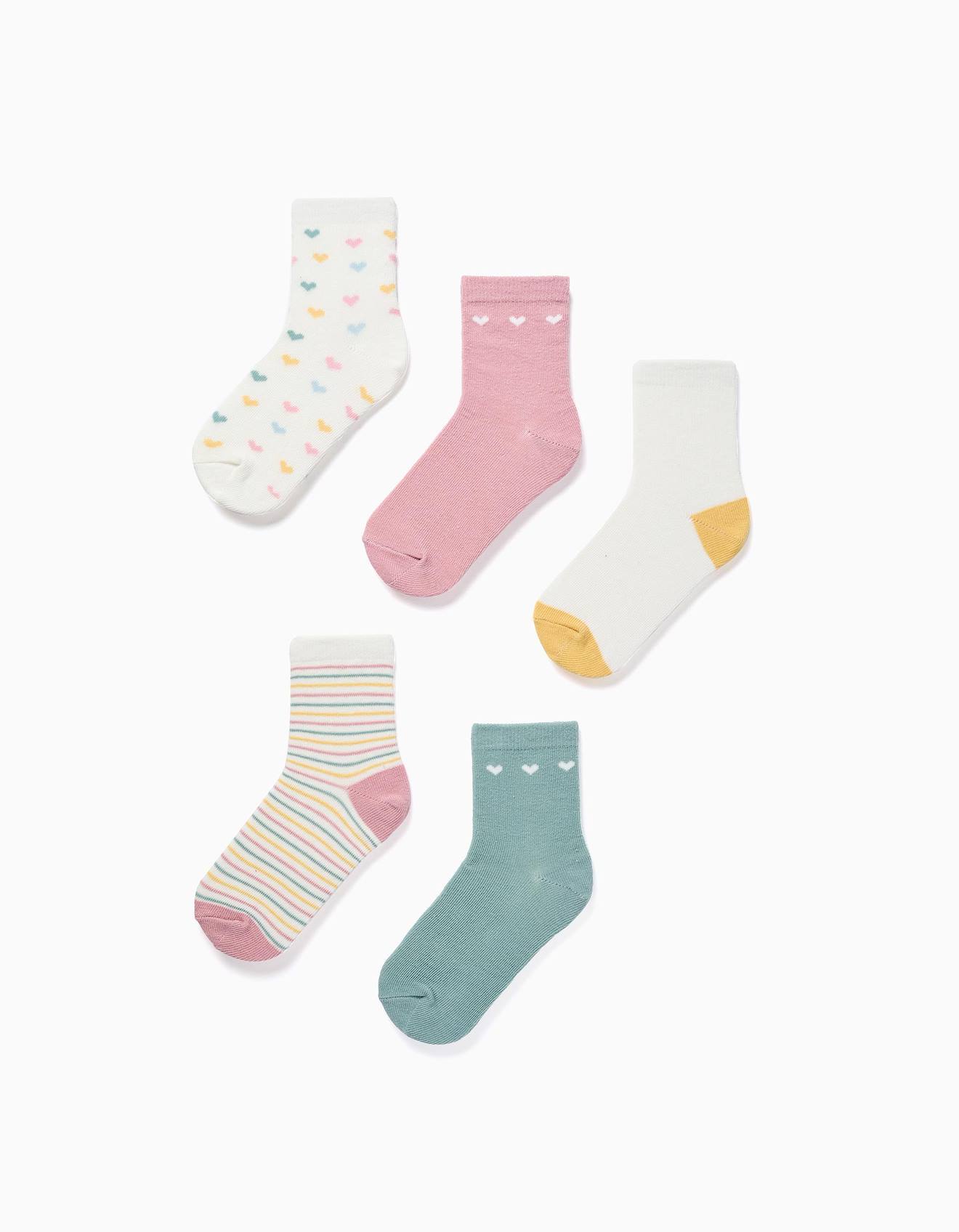 Lot De 5 Paires De Chaussettes Rayurescurs Multicolore 12 €