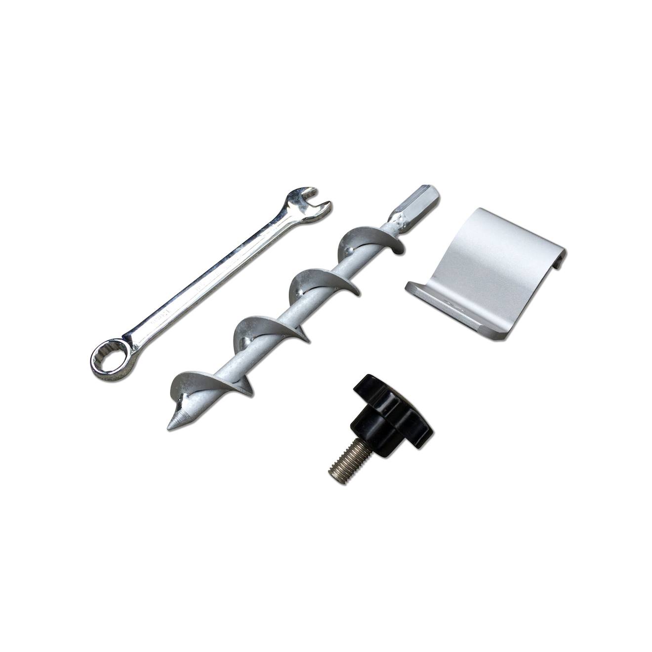 Kit D'ancrage Pour Gazon Naturel Scala (2 Pièces) 220x120cm / 300x200cm / 500x200cm Gris