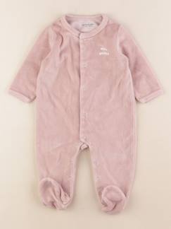 Seconde main-Fille-Pyjama, surpyjama, dors-bien-Pyjama velours - 6 mois