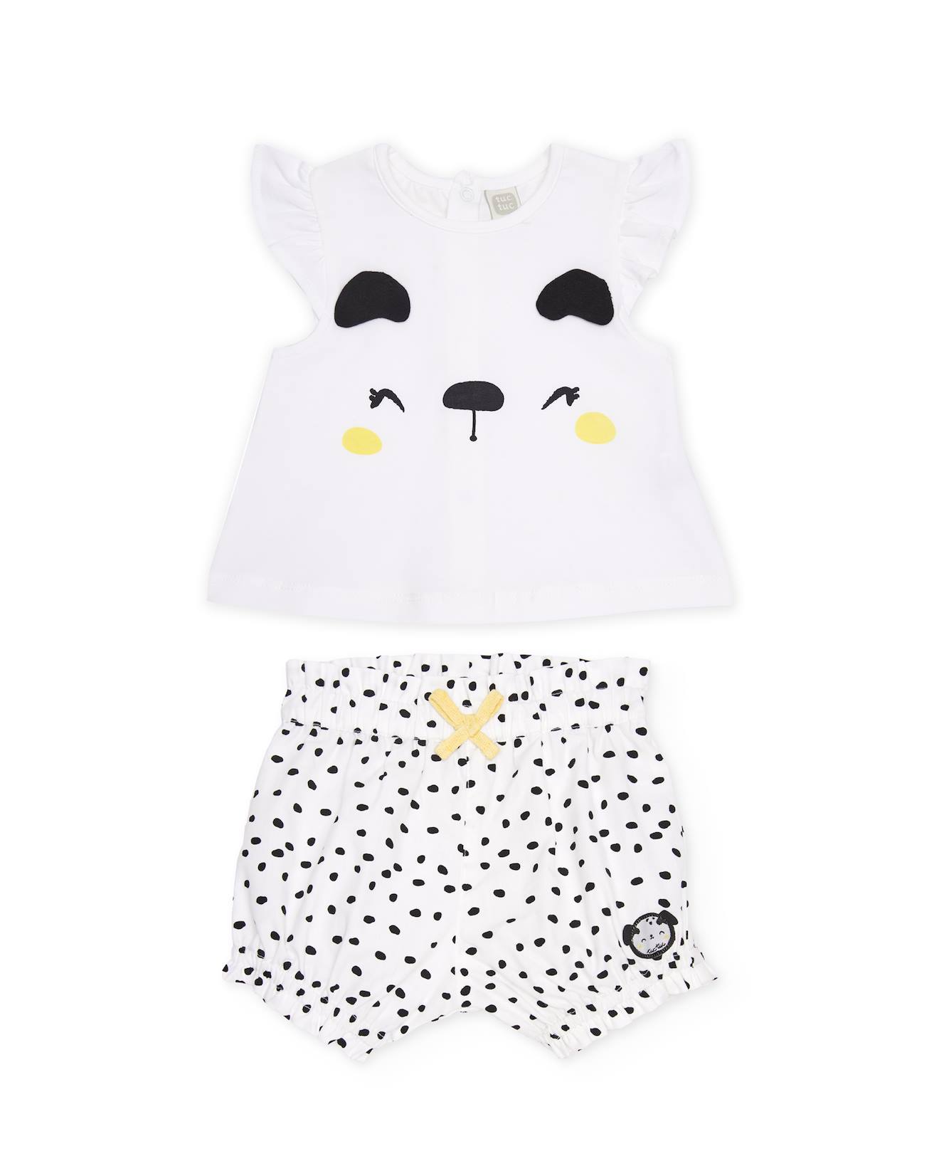 Ensemble En Tricot Pour Nouveau-n Avec Imprim Taches Blanc 27 €