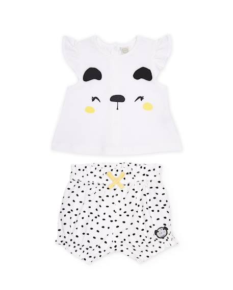 Bébé-Ensemble en tricot pour nouveau-né avec imprimé taches