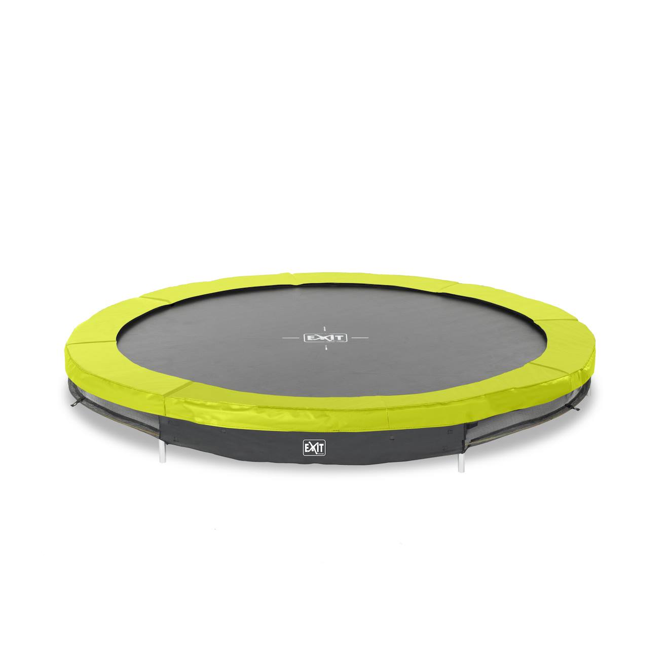 Trampoline Enterré Rond Ø305cm Sans Filet Vert