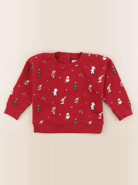 Sweat - 24 mois Rouge 1 - vertbaudet enfant 