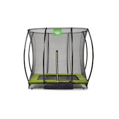 Jouet-Jeux de plein air-Trampoline enterré rectangulaire 153x214cm avec filet