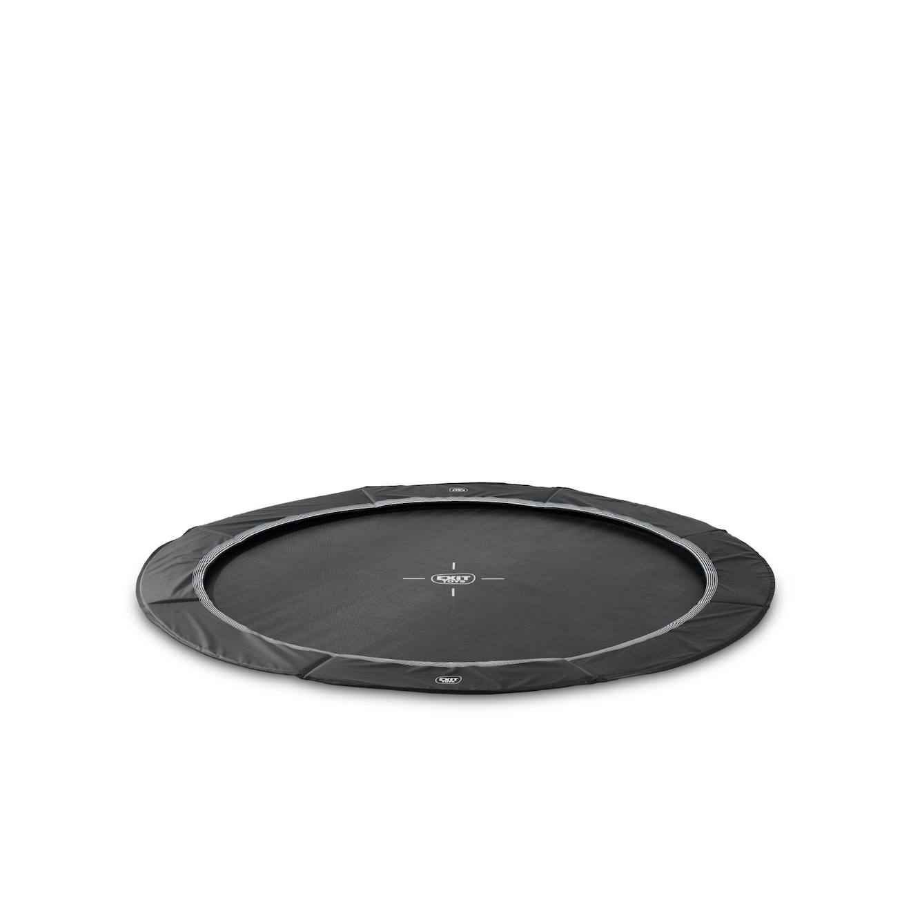 Trampoline De Enterré Au Ras Du Sol Ø244cm Noir