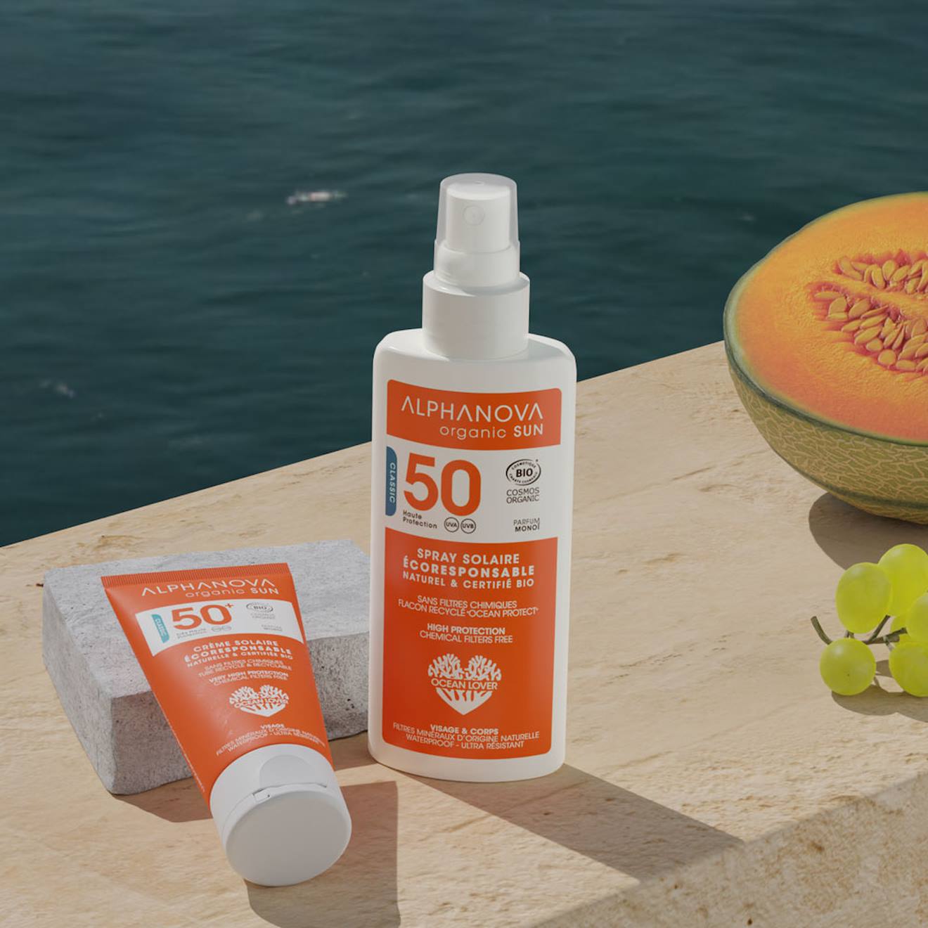 Spray Solaire Adulte Spf 50 Multicolore (Alphanova) - Image 1