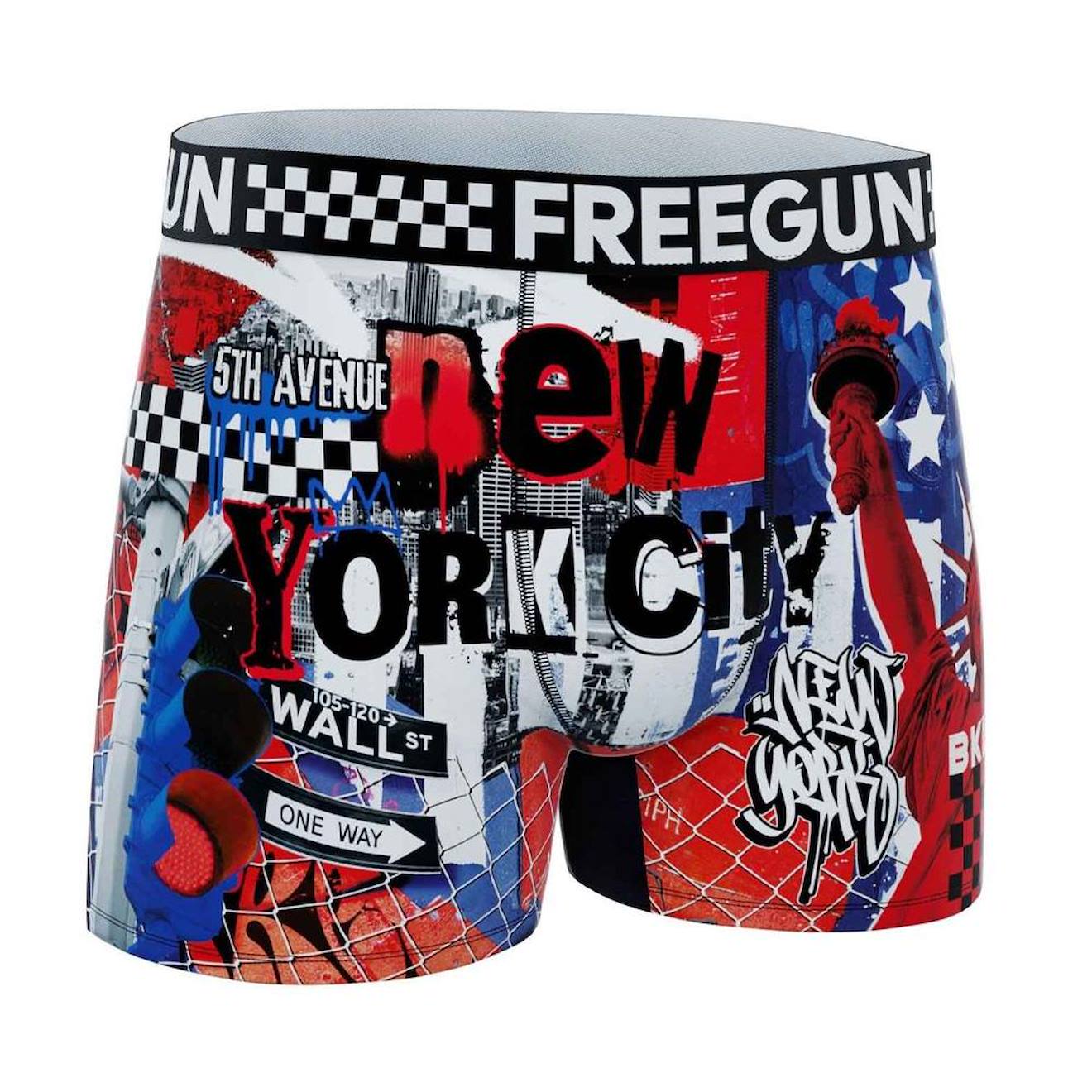 Boxer Garçon Nyc Bleu