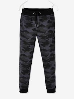 Garçon-Pantalon-Pantalon de sport garçon en molleton motif camouflage