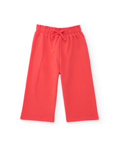 -Pantalon fille en maille coupe culotte