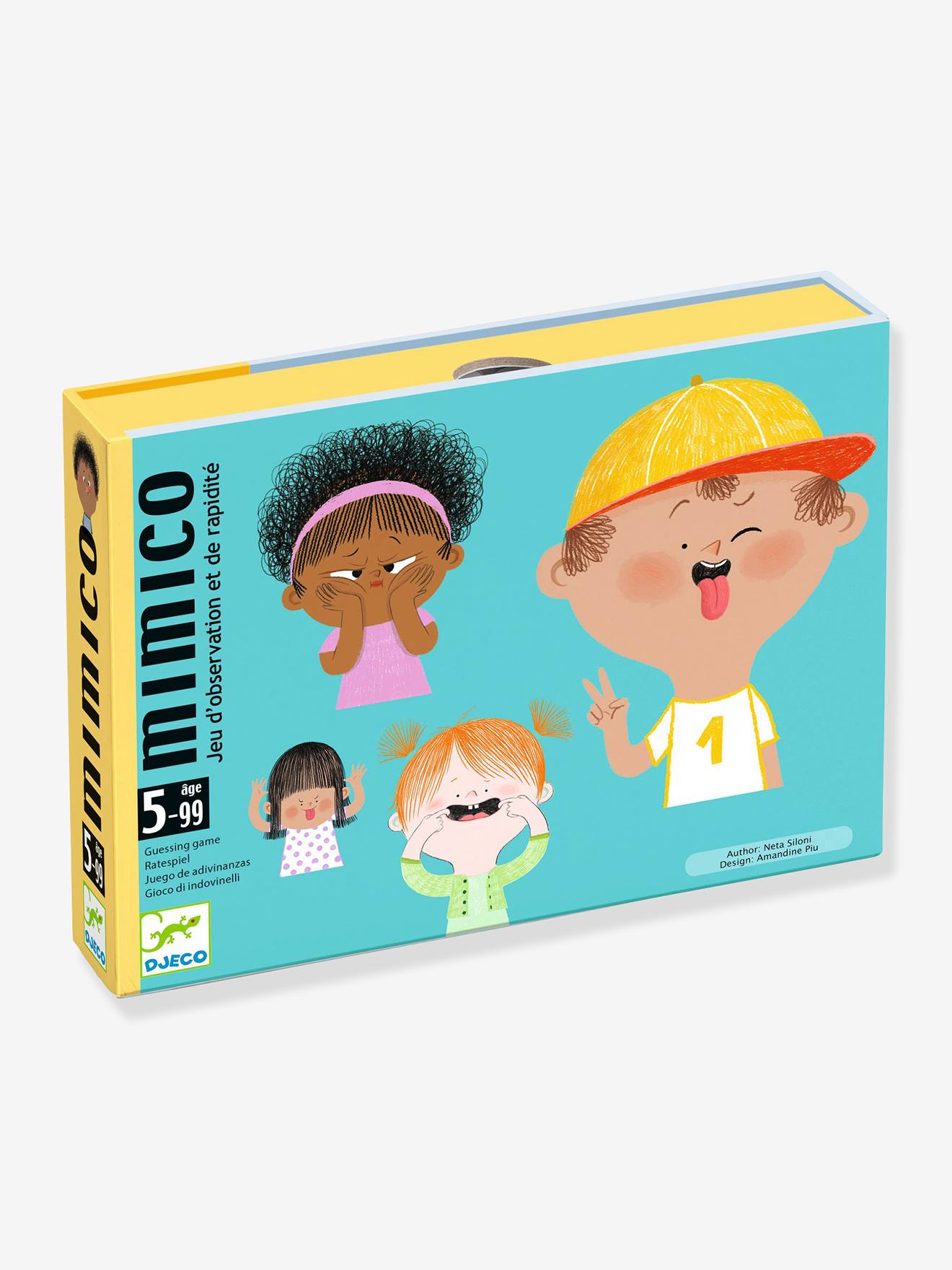 Jeu de cartes Mimico bleu