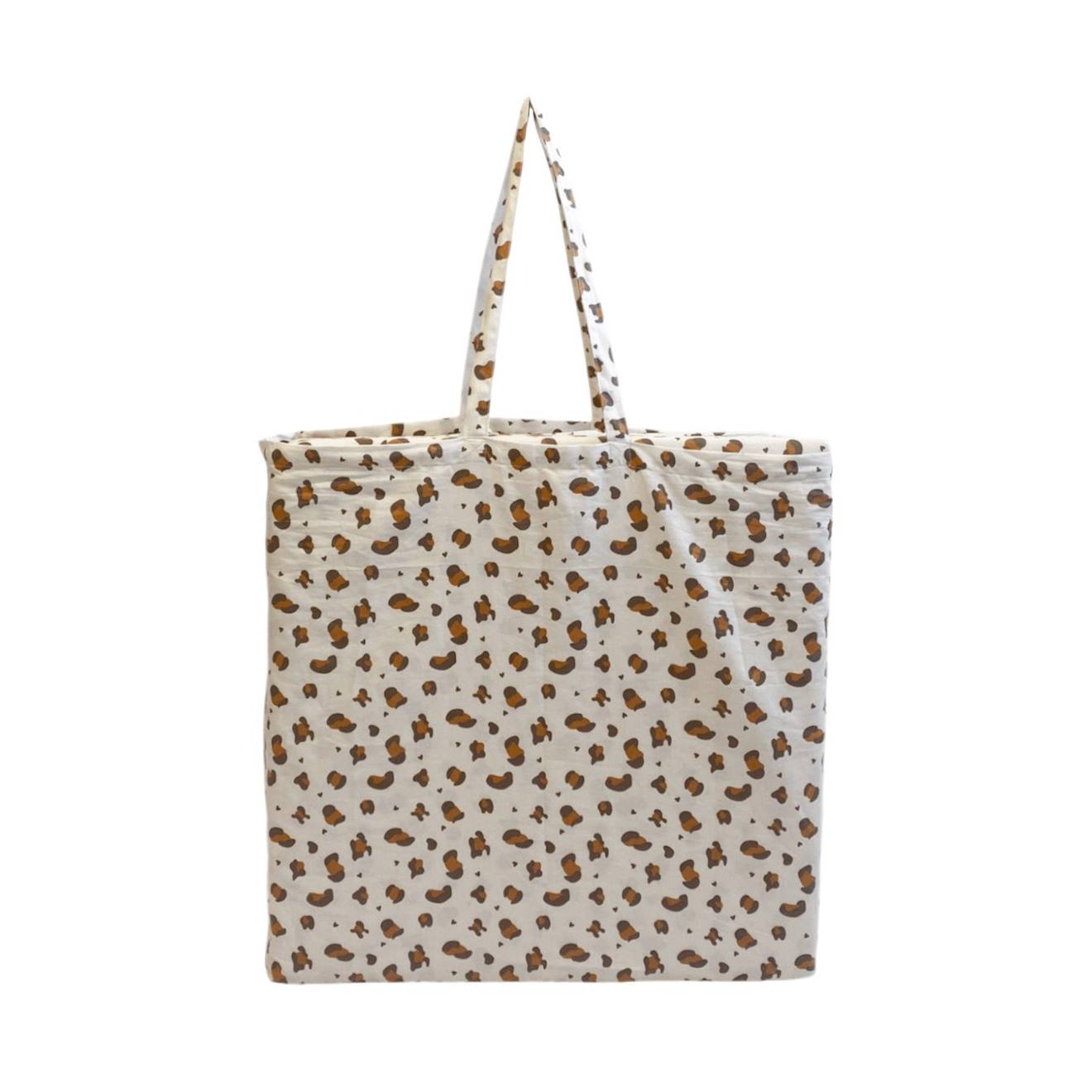 Tote Bag Tapis De Motricité Léopard Beige