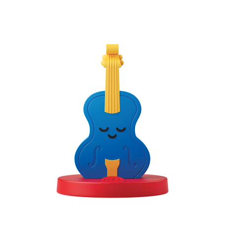 Faba - Figurine Audio Faba Pour Conteuse Et Boite À Histoires - Musique Classique Au Violoncelle Multicolore