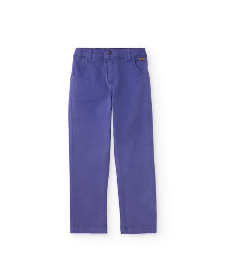Pantalon pour garçon en toile avec taille ajustable  - vertbaudet enfant